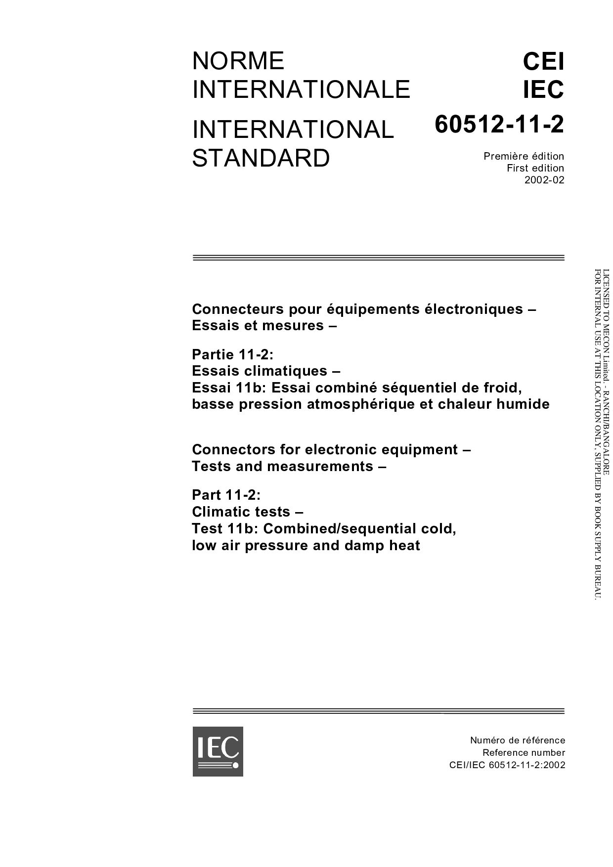 IEC 60512-11-2:2002封面图
