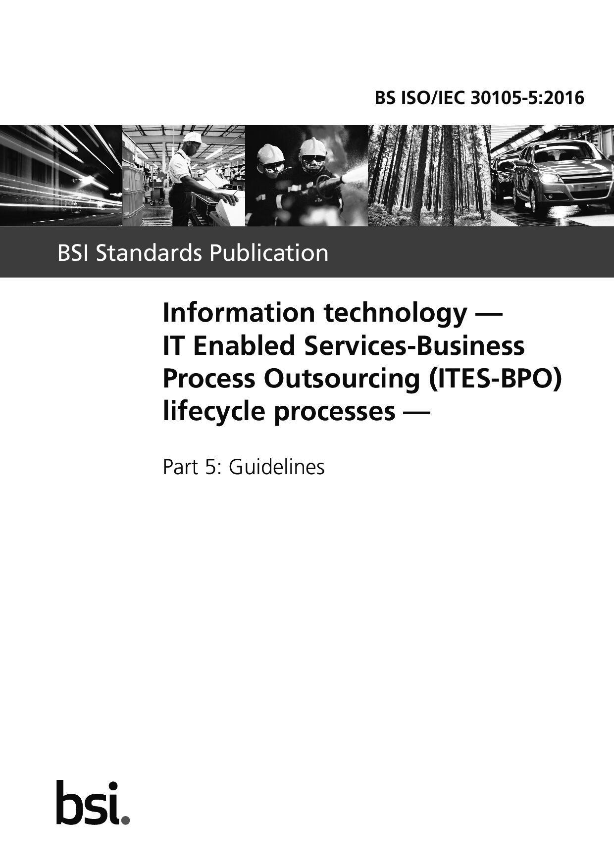 BS ISO/IEC 30105-5:2016