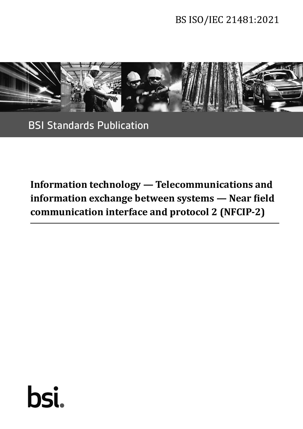 BS ISO/IEC 21481:2021