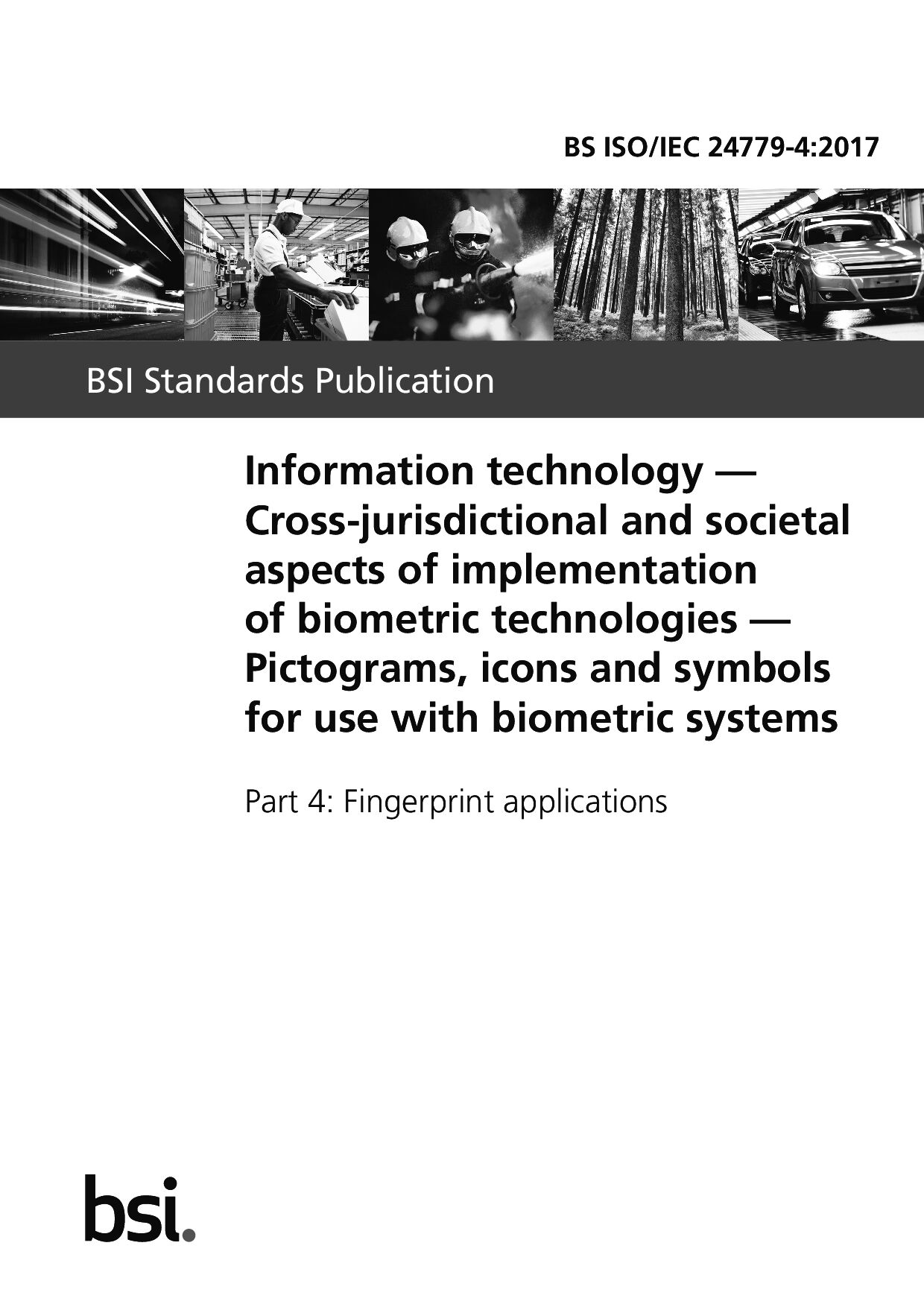 BS ISO/IEC 24779-4:2017