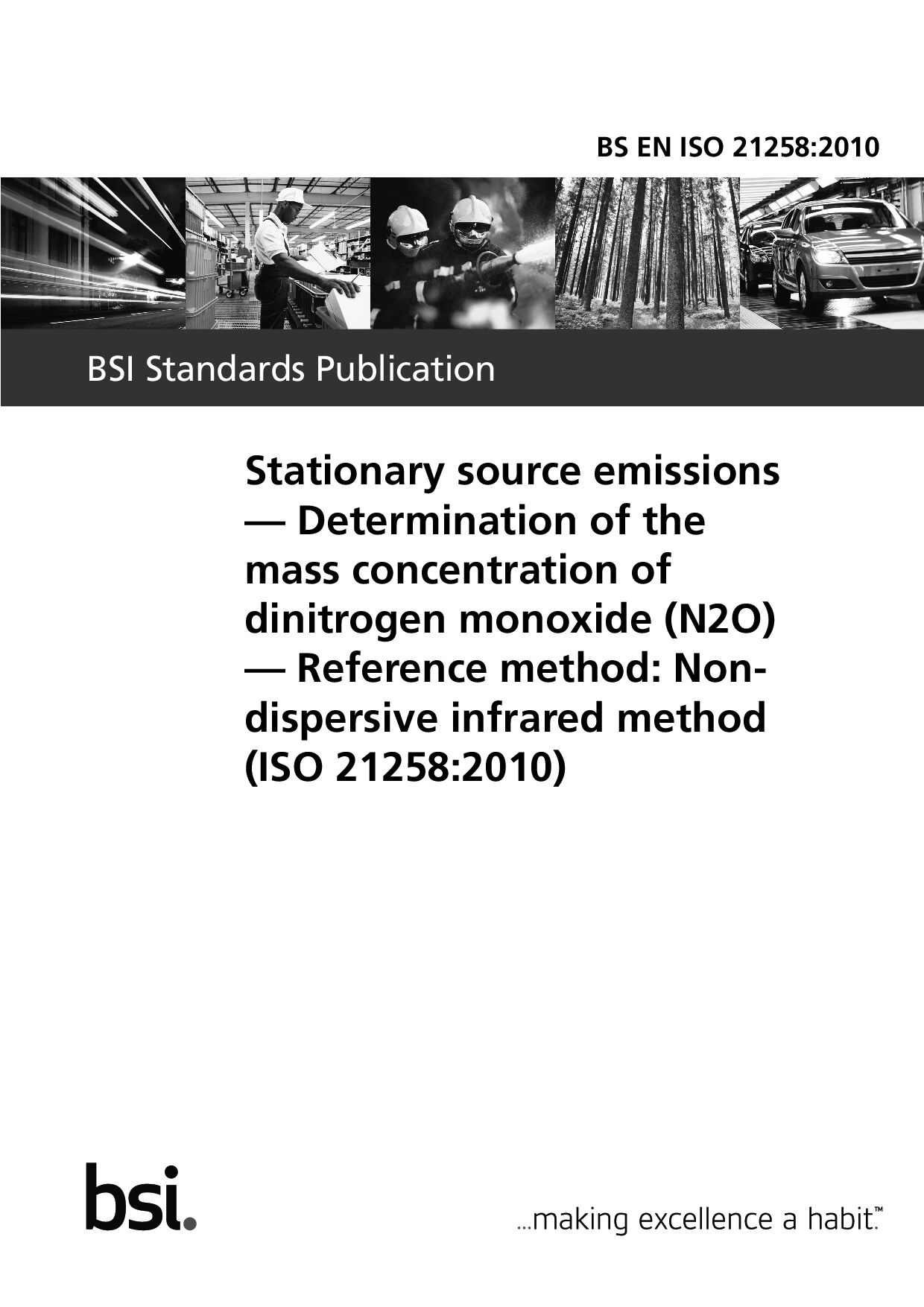 BS EN ISO 21258:2010封面图