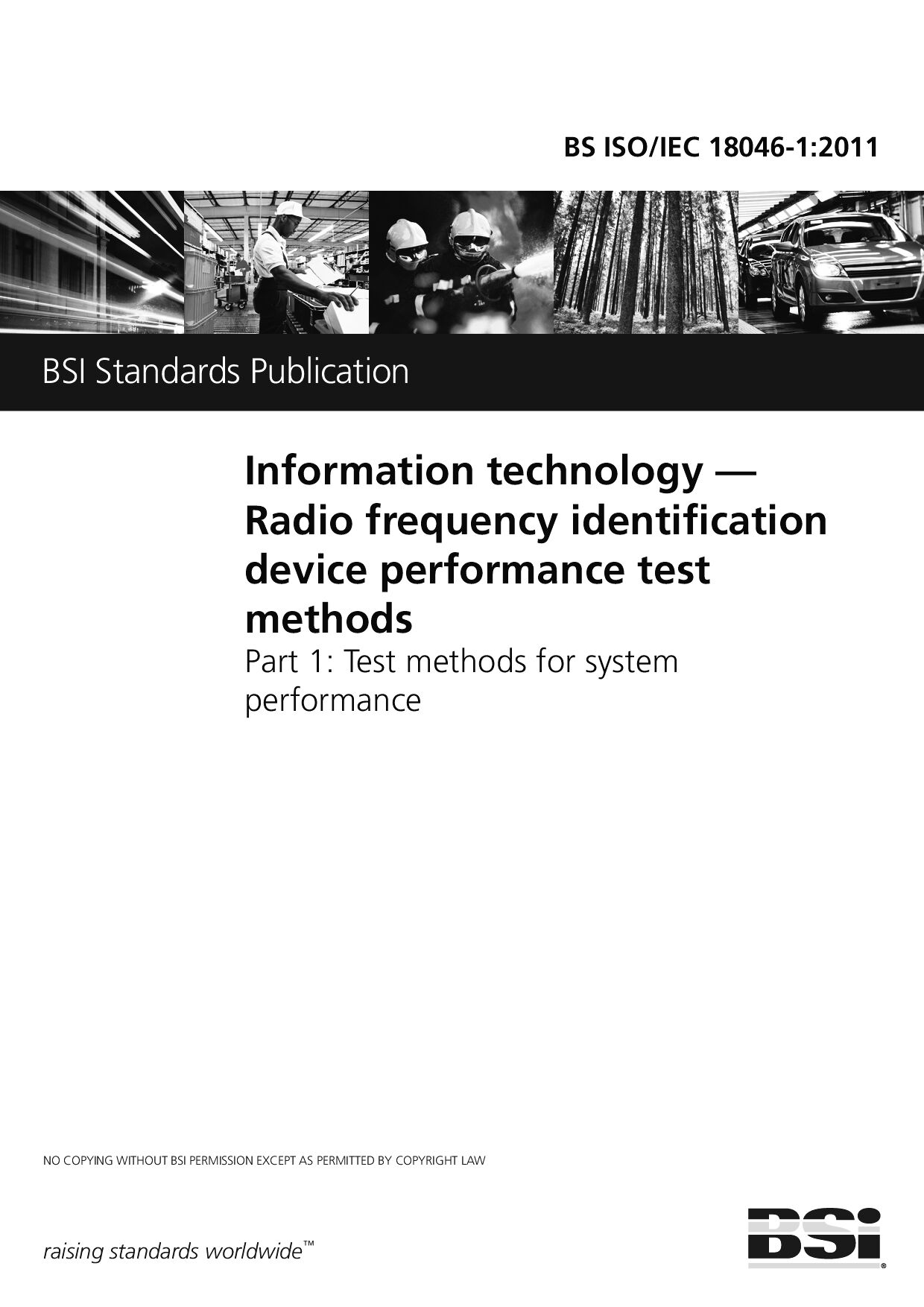 BS ISO/IEC 18046-1:2011