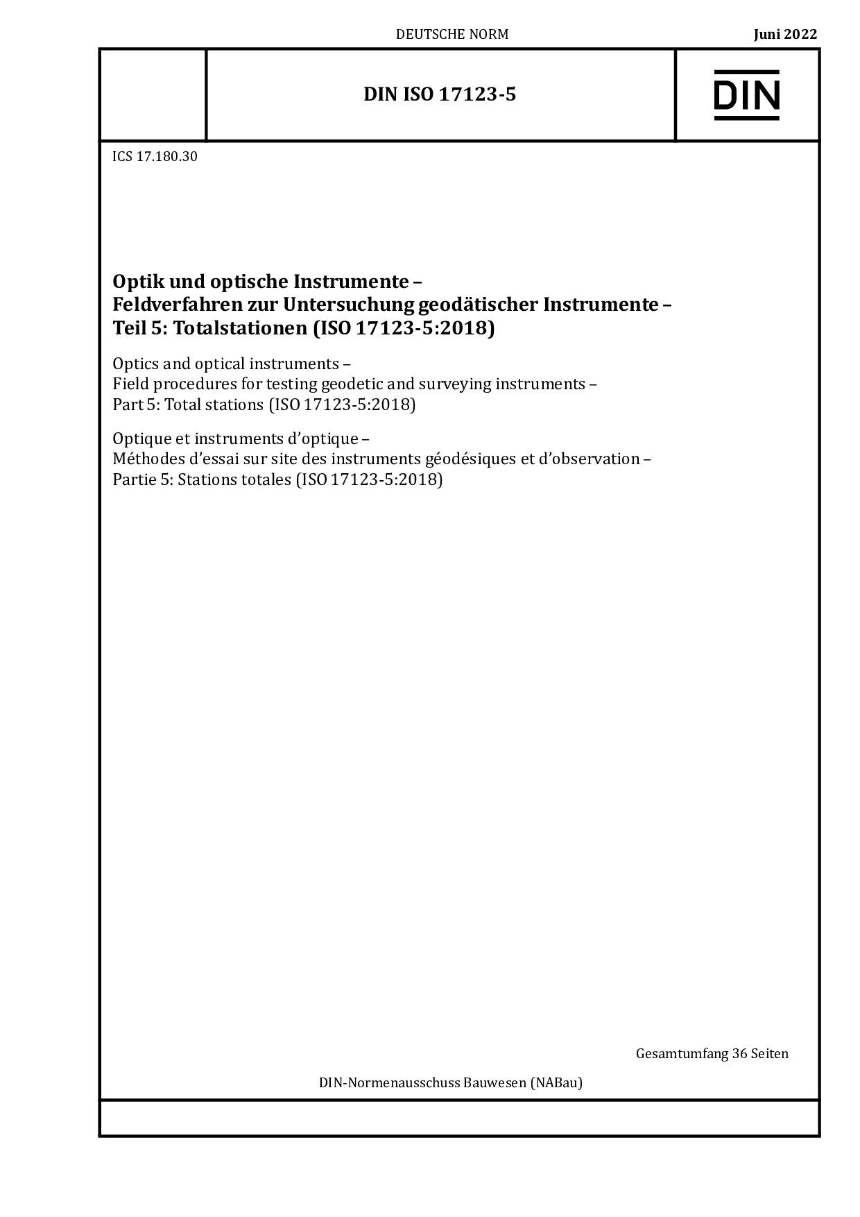 DIN ISO 17123-5:2022-06封面图
