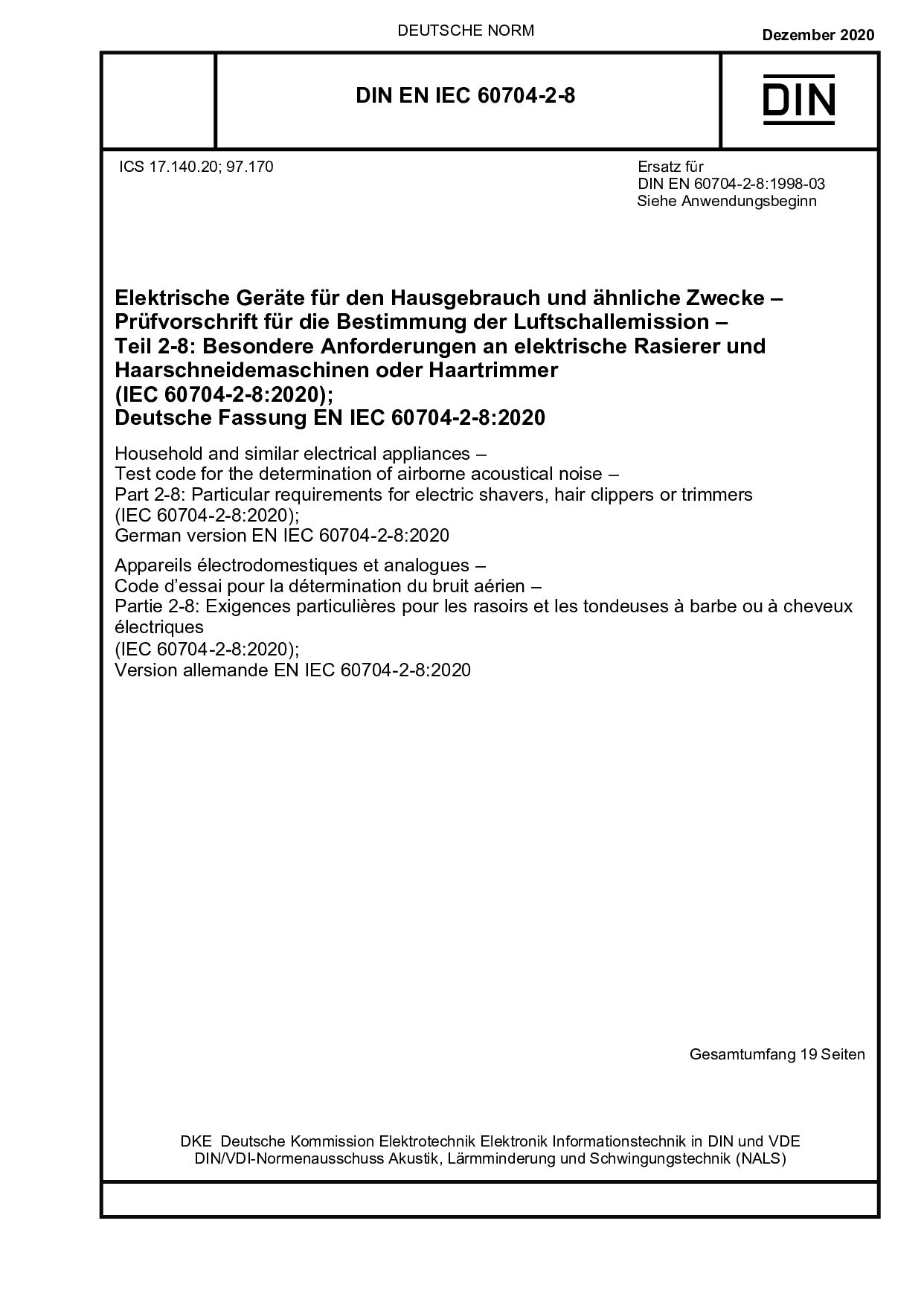 DIN EN IEC 60704-2-8:2020-12封面图
