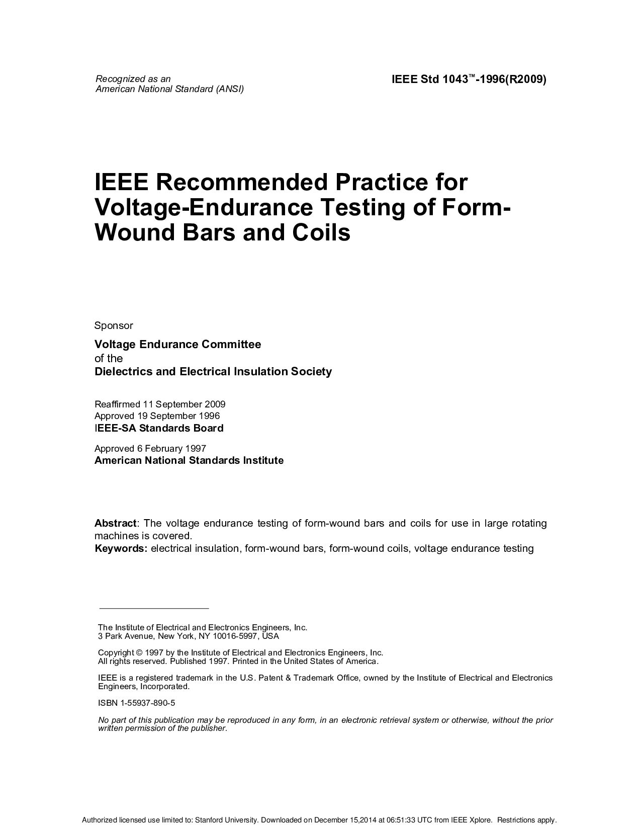 IEEE Std 1043-1996(R2009)