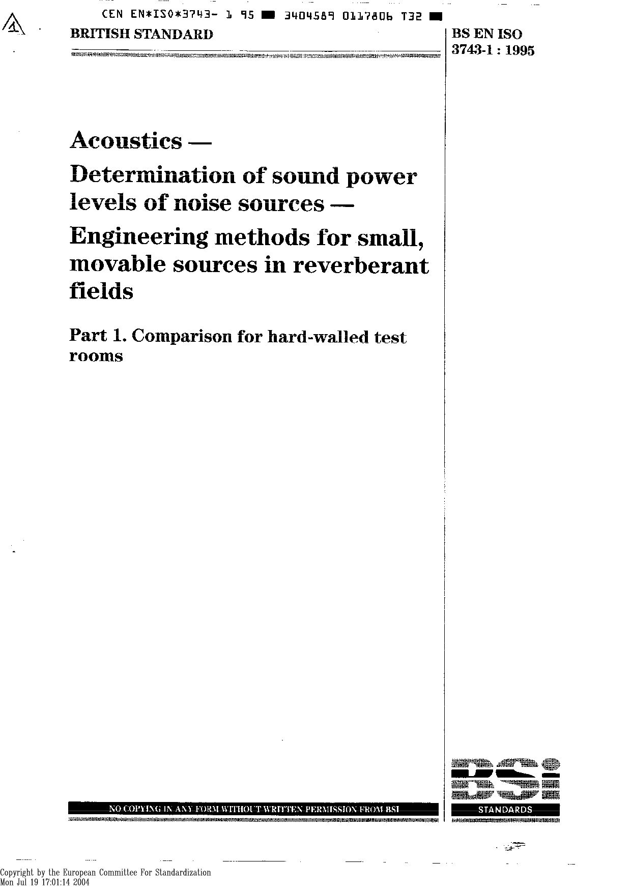 EN ISO 3743-1-1995