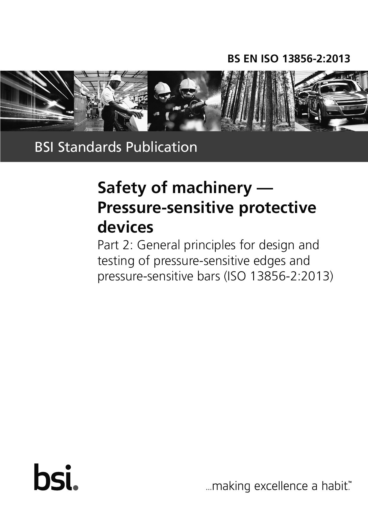BS EN ISO 13856-2:2013