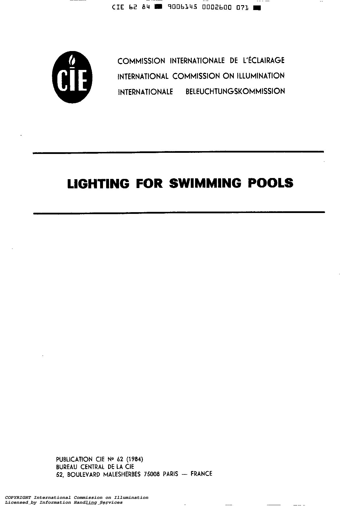 CIE 62-1984封面图