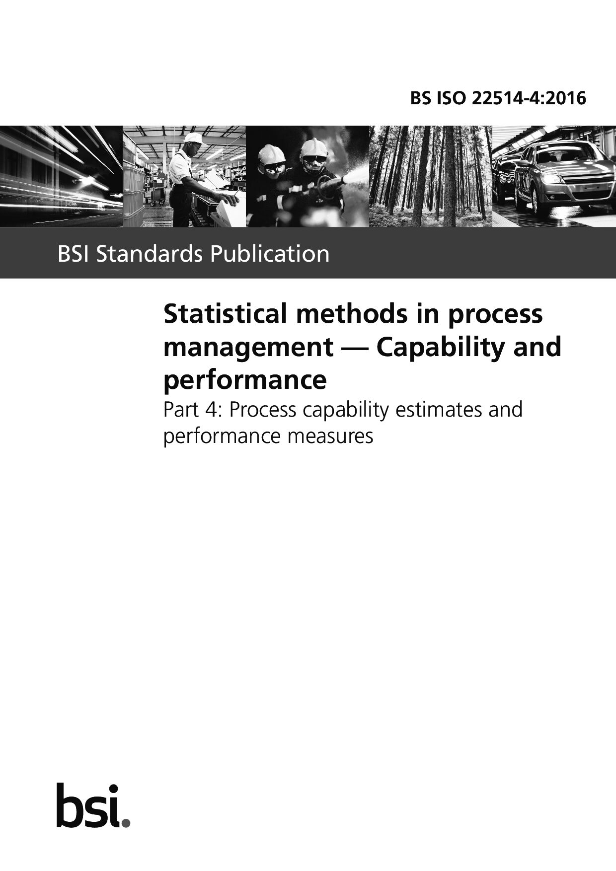 BS ISO 22514-4:2016封面图
