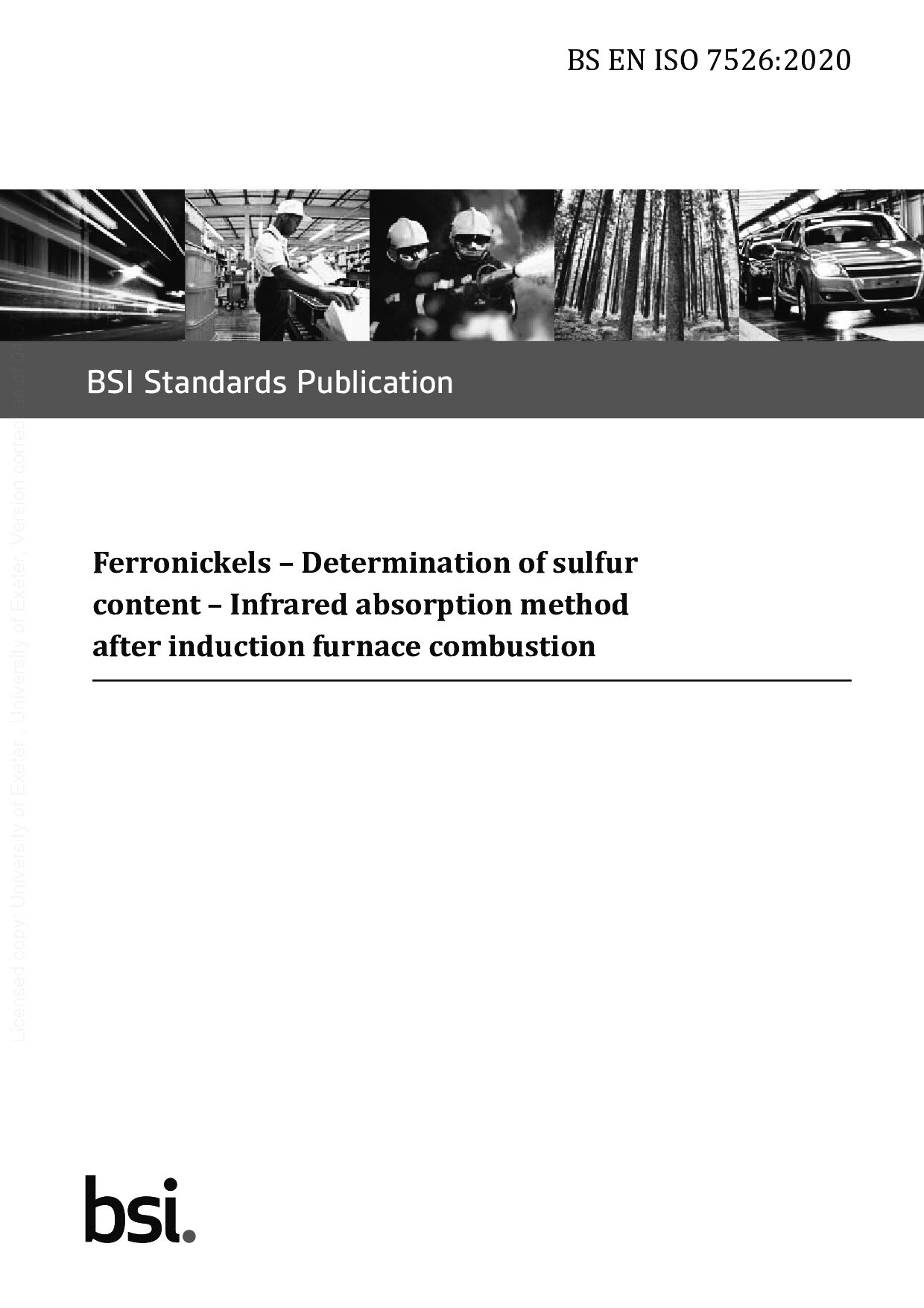 BS EN ISO 7526:2020封面图