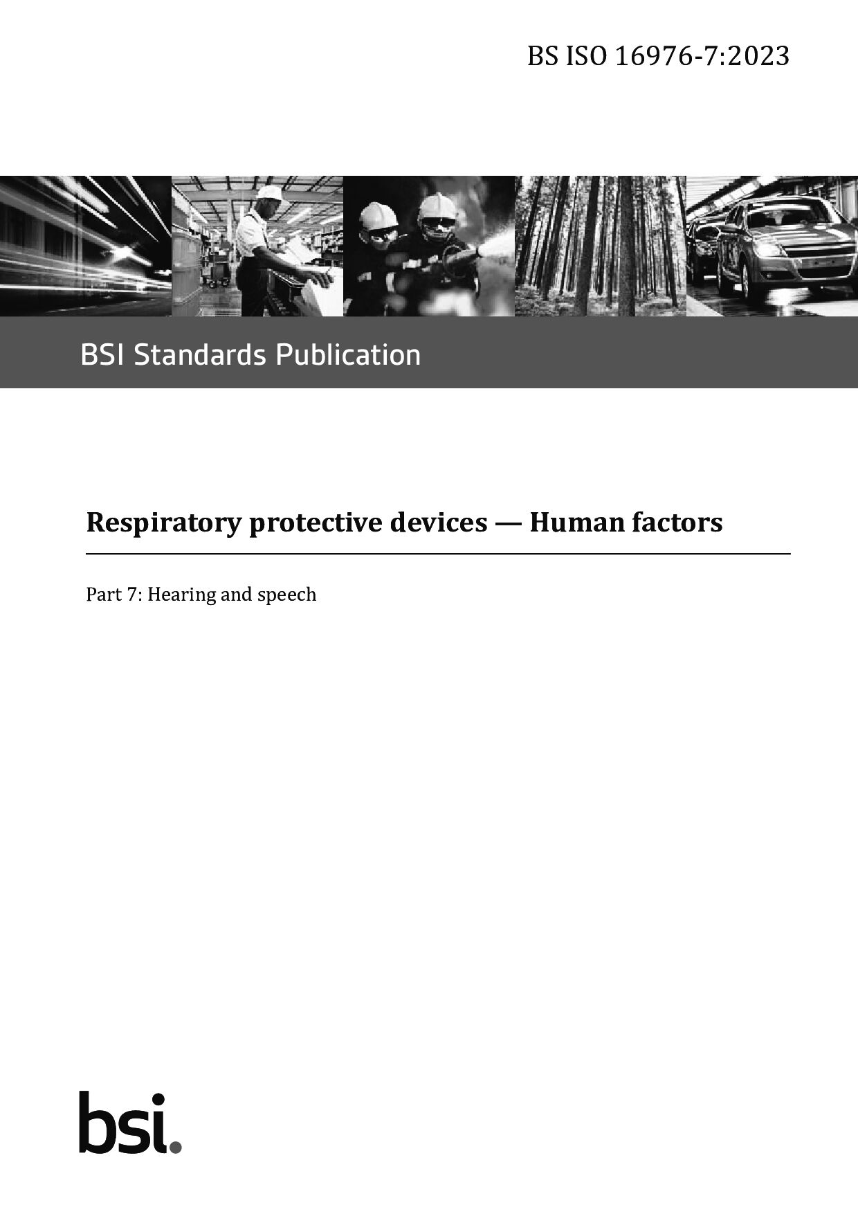 BS ISO 16976-7:2023封面图