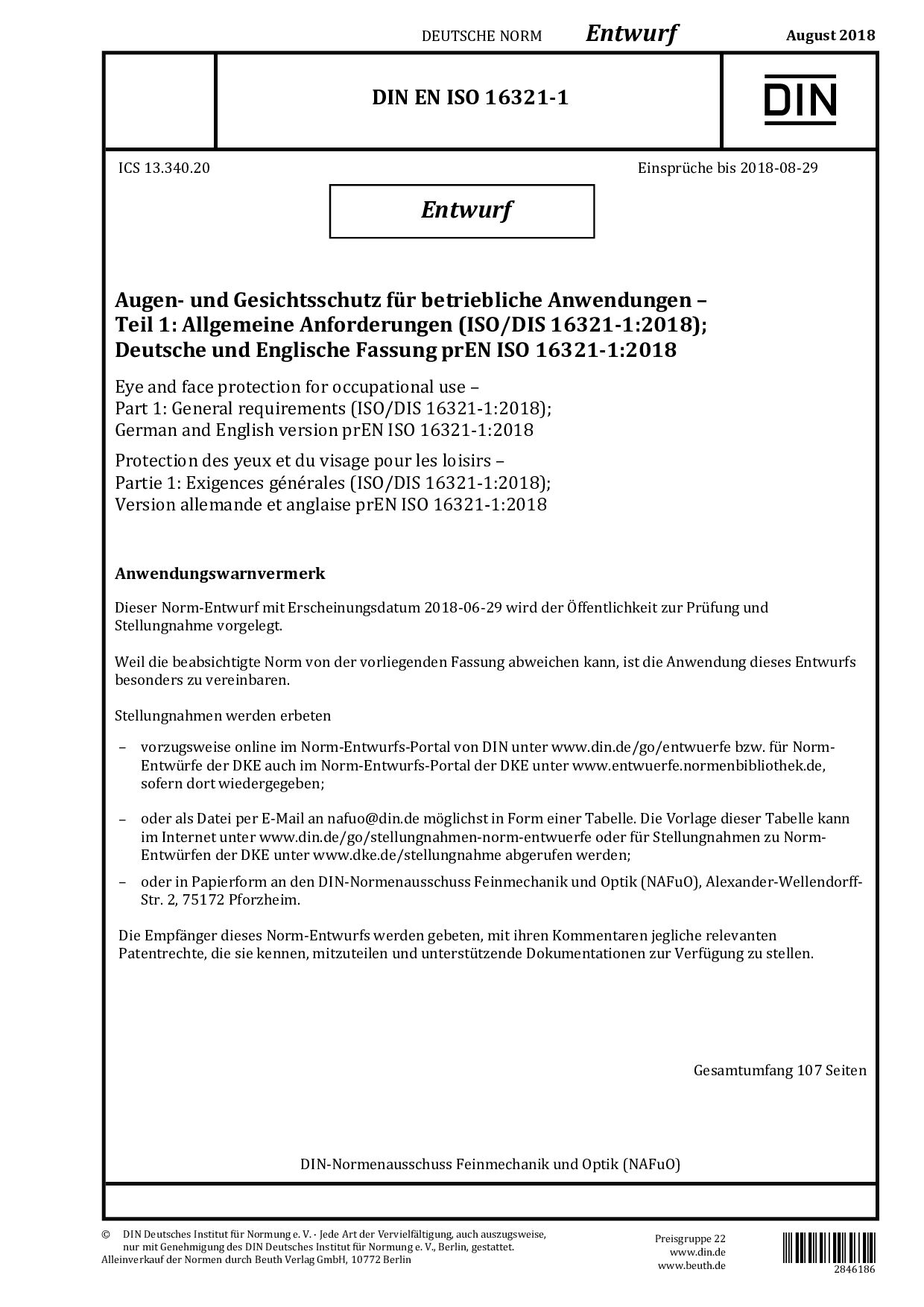 DIN EN ISO 16321-1:2018-08封面图