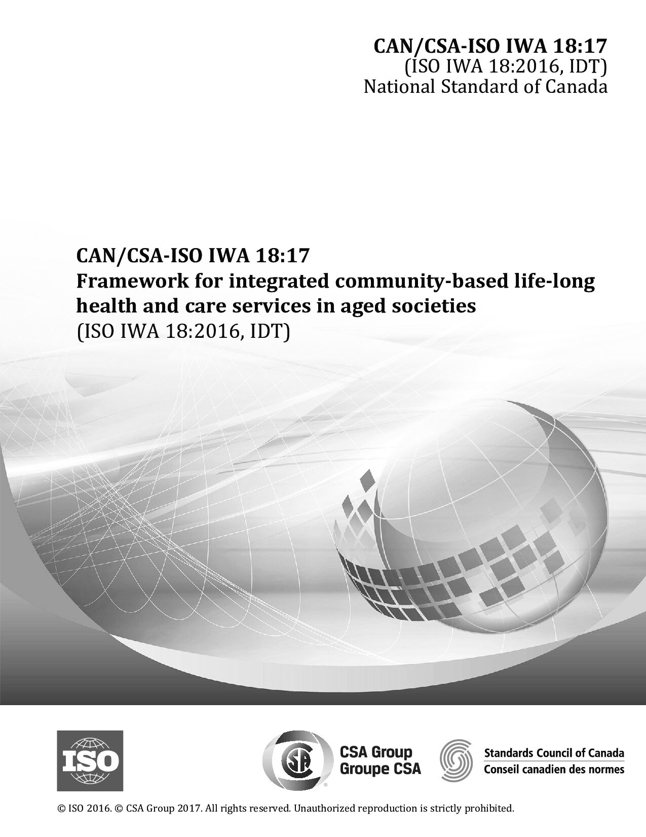 CAN/CSA-ISO IWA 18:2017