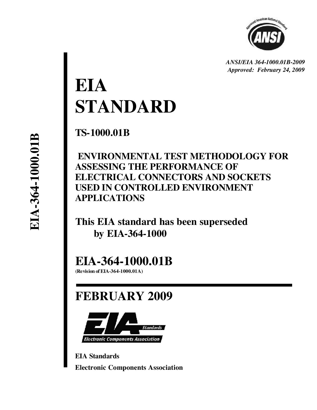 ANSI/EIA 364-1000.01B:2009封面图