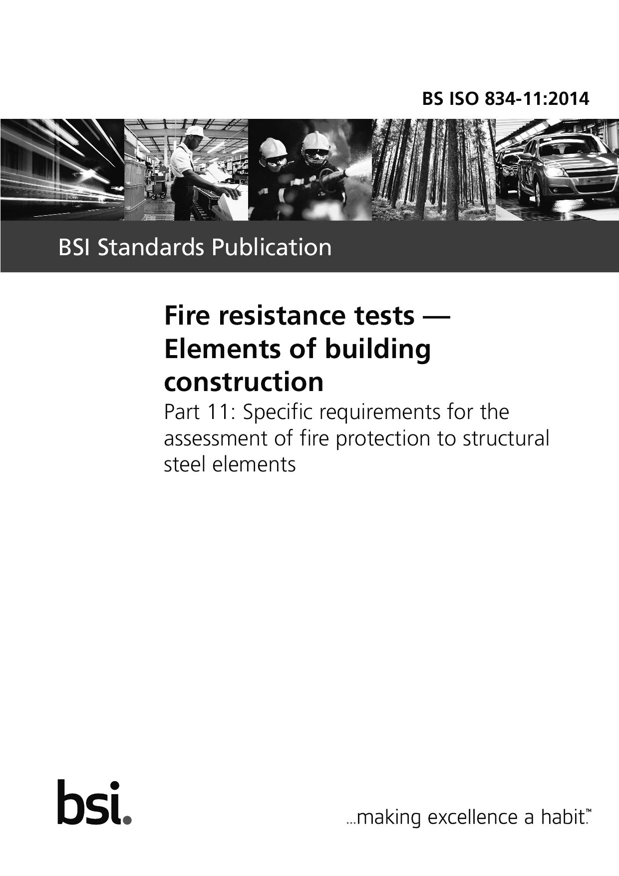 BS ISO 834-11:2014封面图