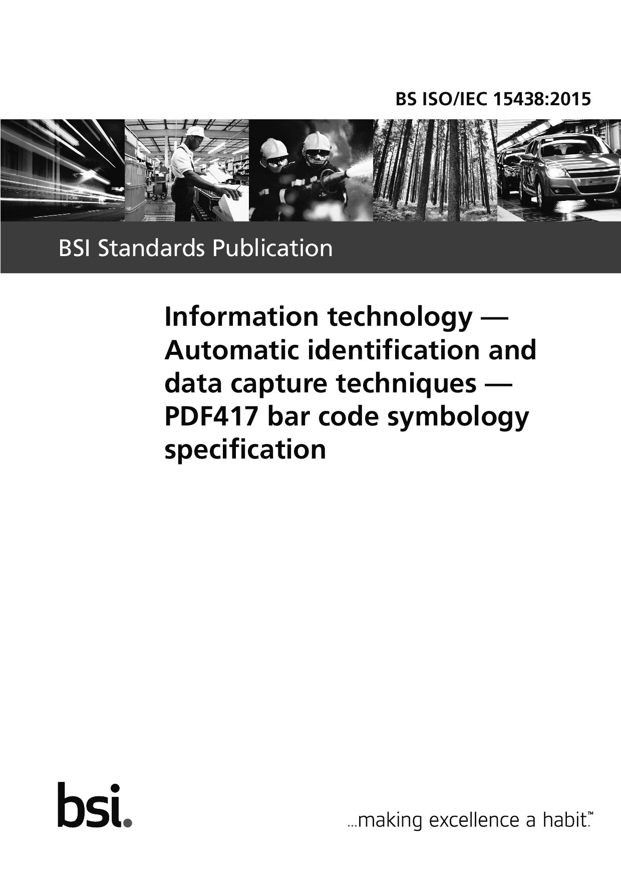 BS ISO/IEC 15438:2015封面图