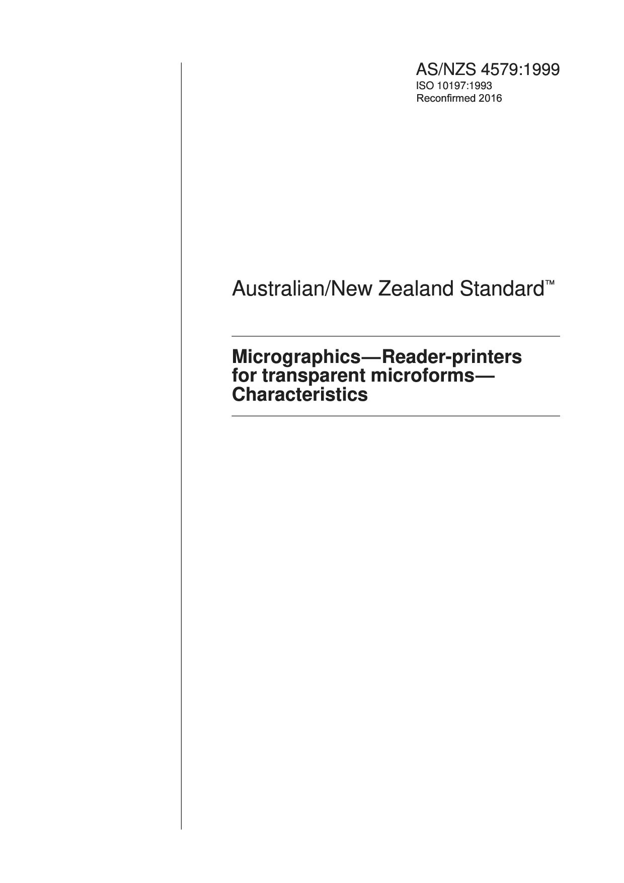 AS/NZS 4579:1999(R2016)封面图