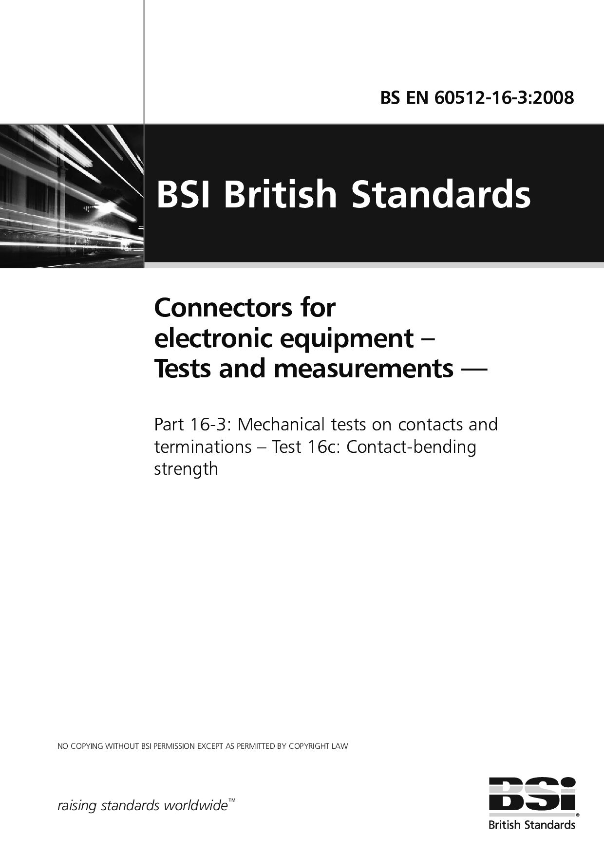 BS EN 60512-16-3:2008封面图