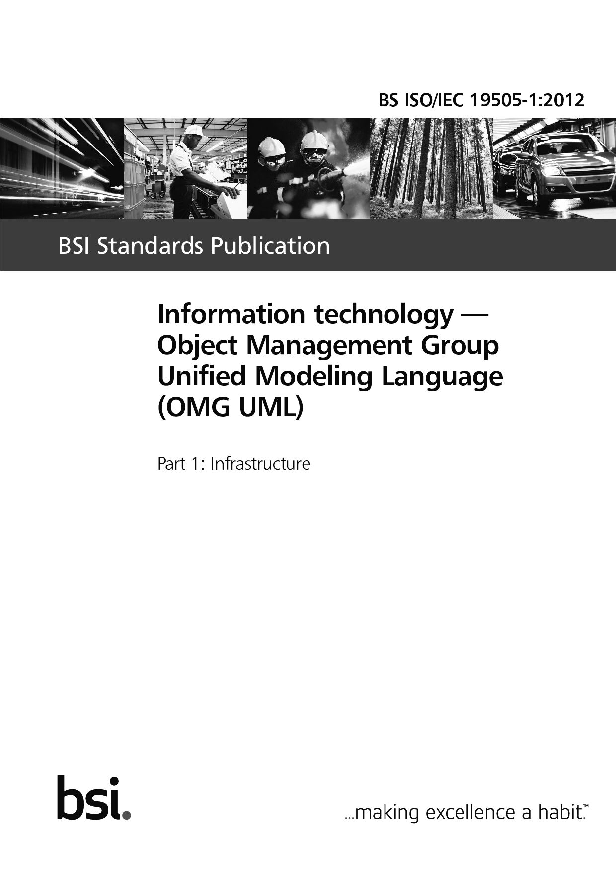 BS ISO/IEC 19505-1:2012