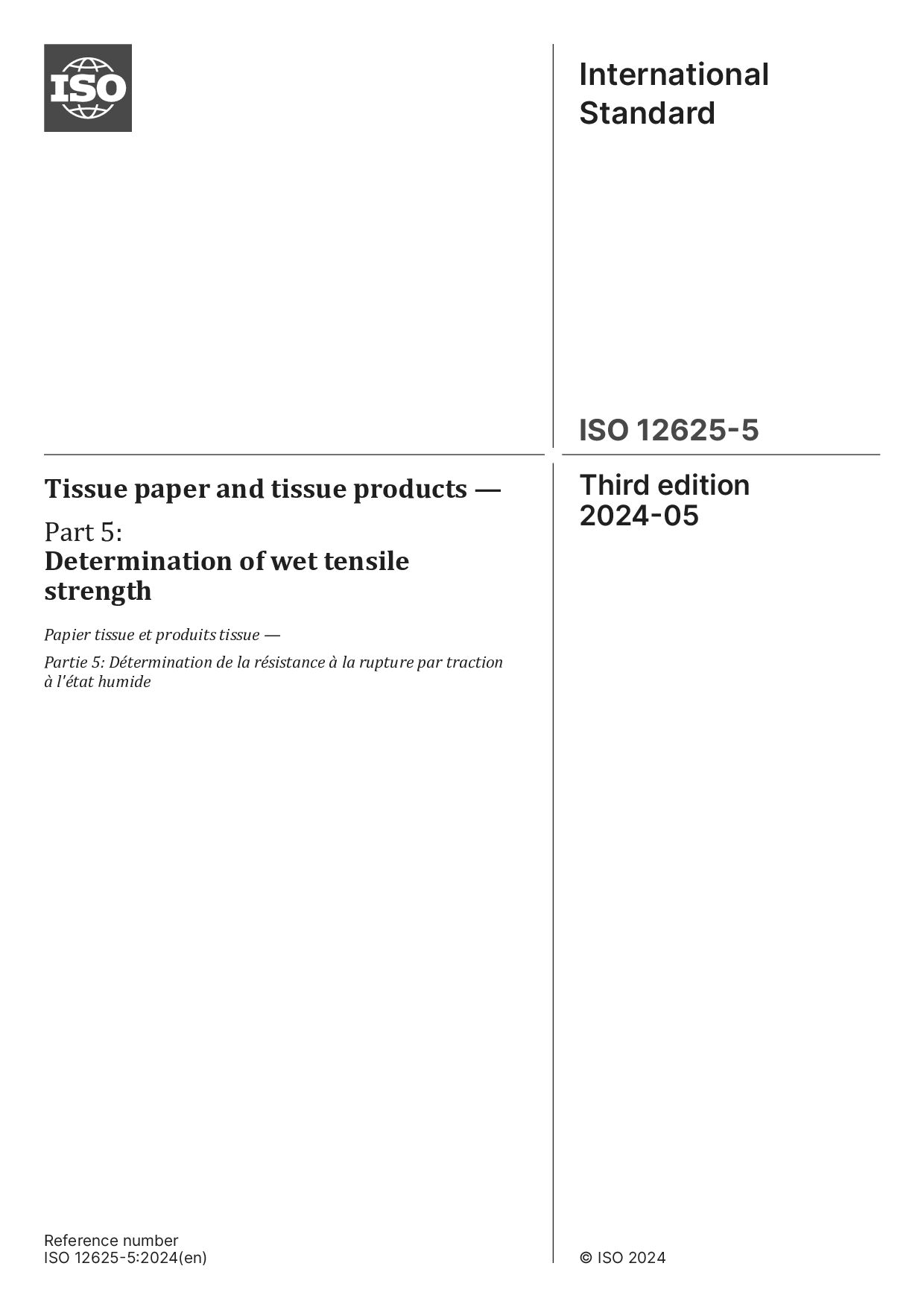 ISO 12625-5:2024封面图