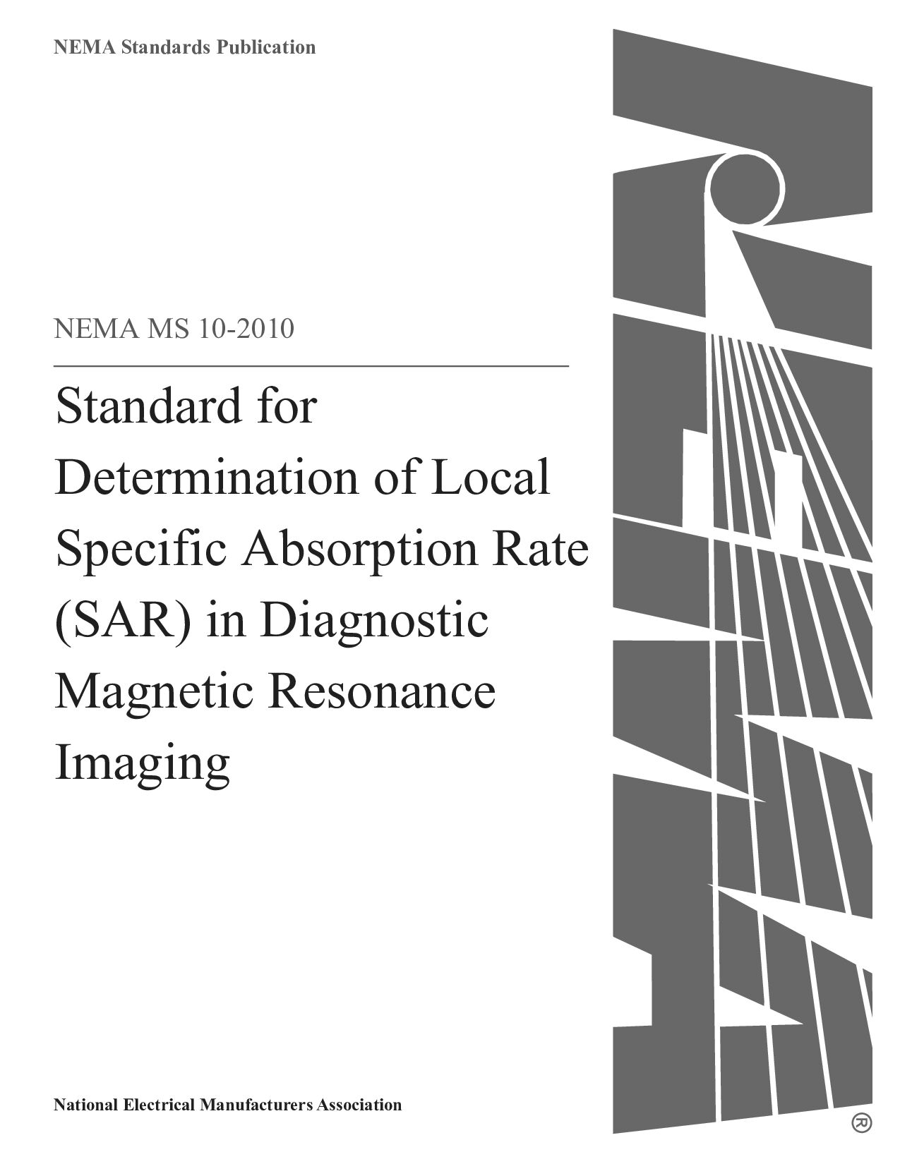 NEMA MS 10-2010封面图
