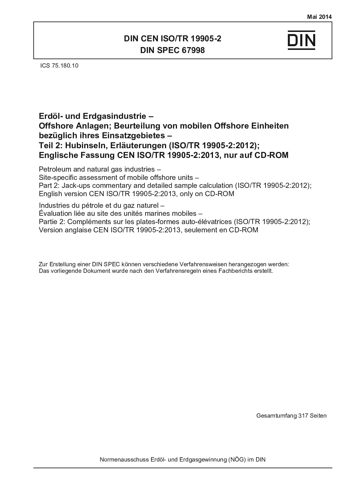 DIN CEN ISO/TR 19905-2:2014