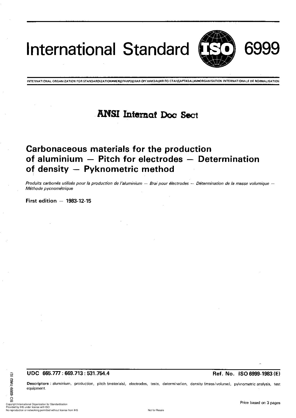 ISO 6999:1983封面图