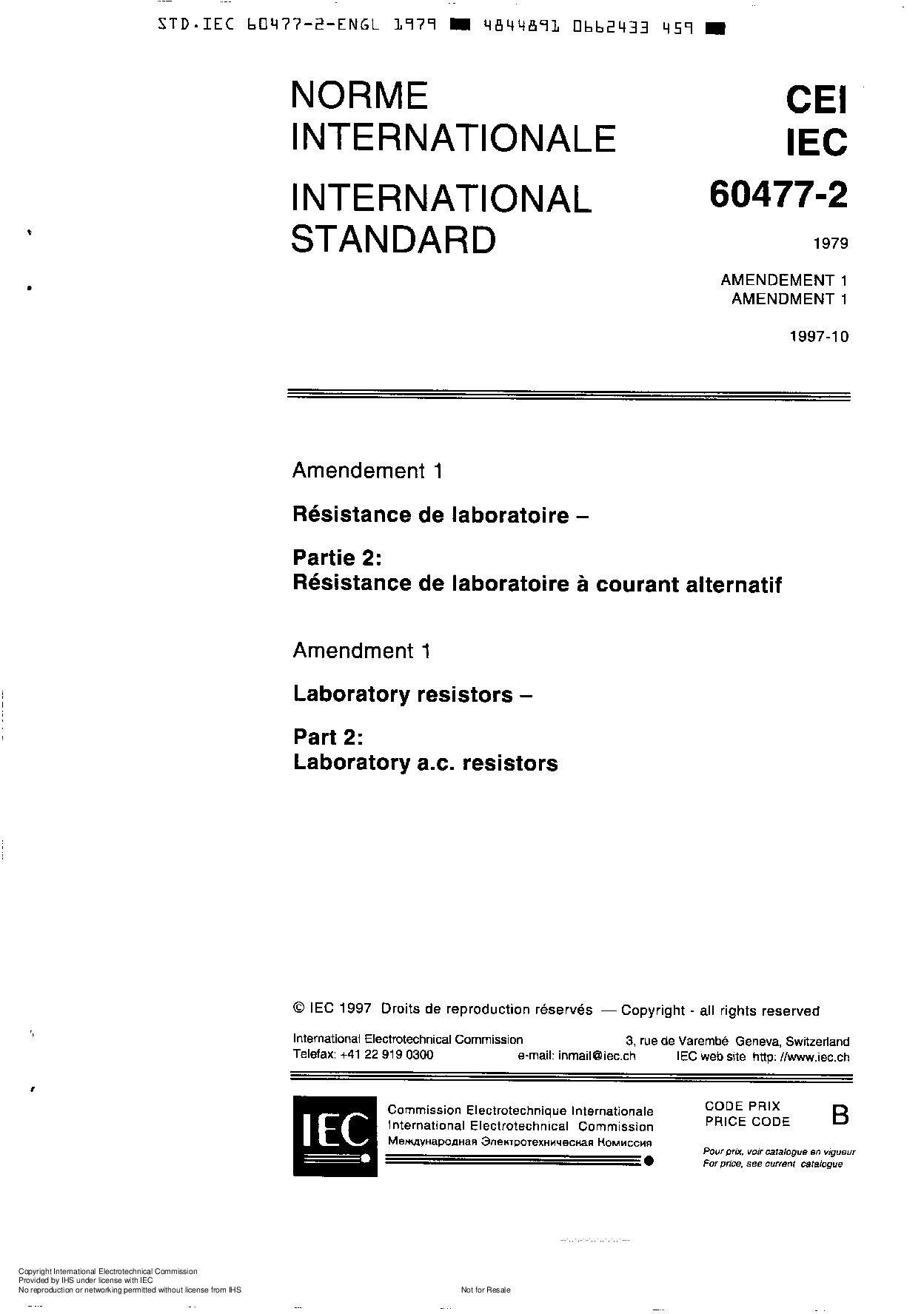 IEC 60477-2:1979封面图