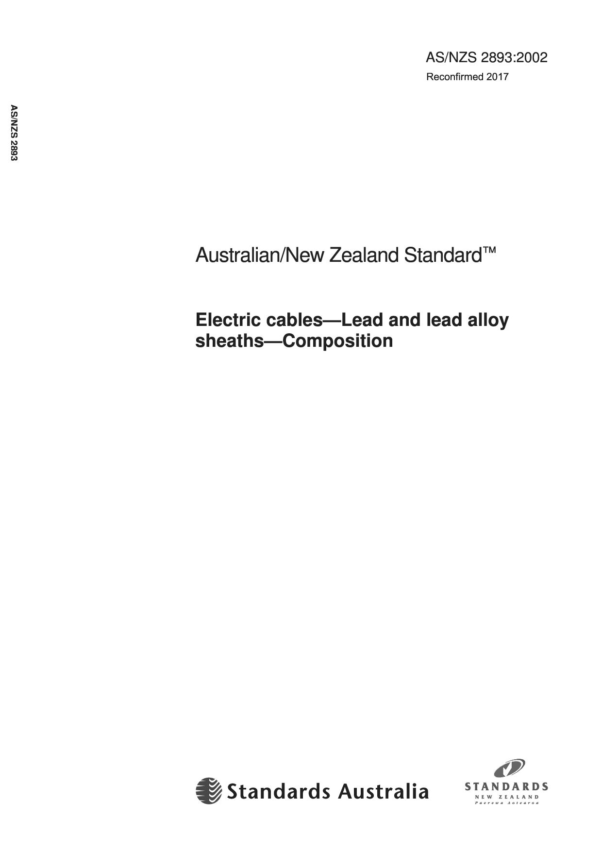 AS/NZS 2893:2002(R2017)封面图