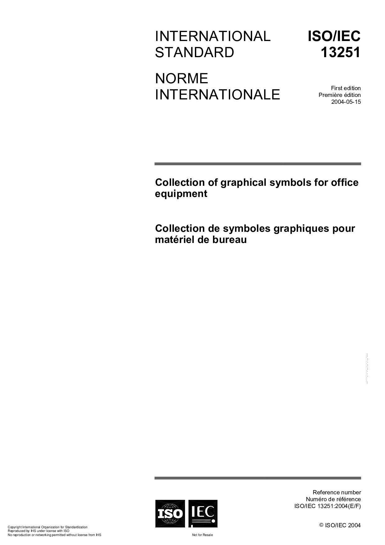 ISO/IEC 13251:2004封面图