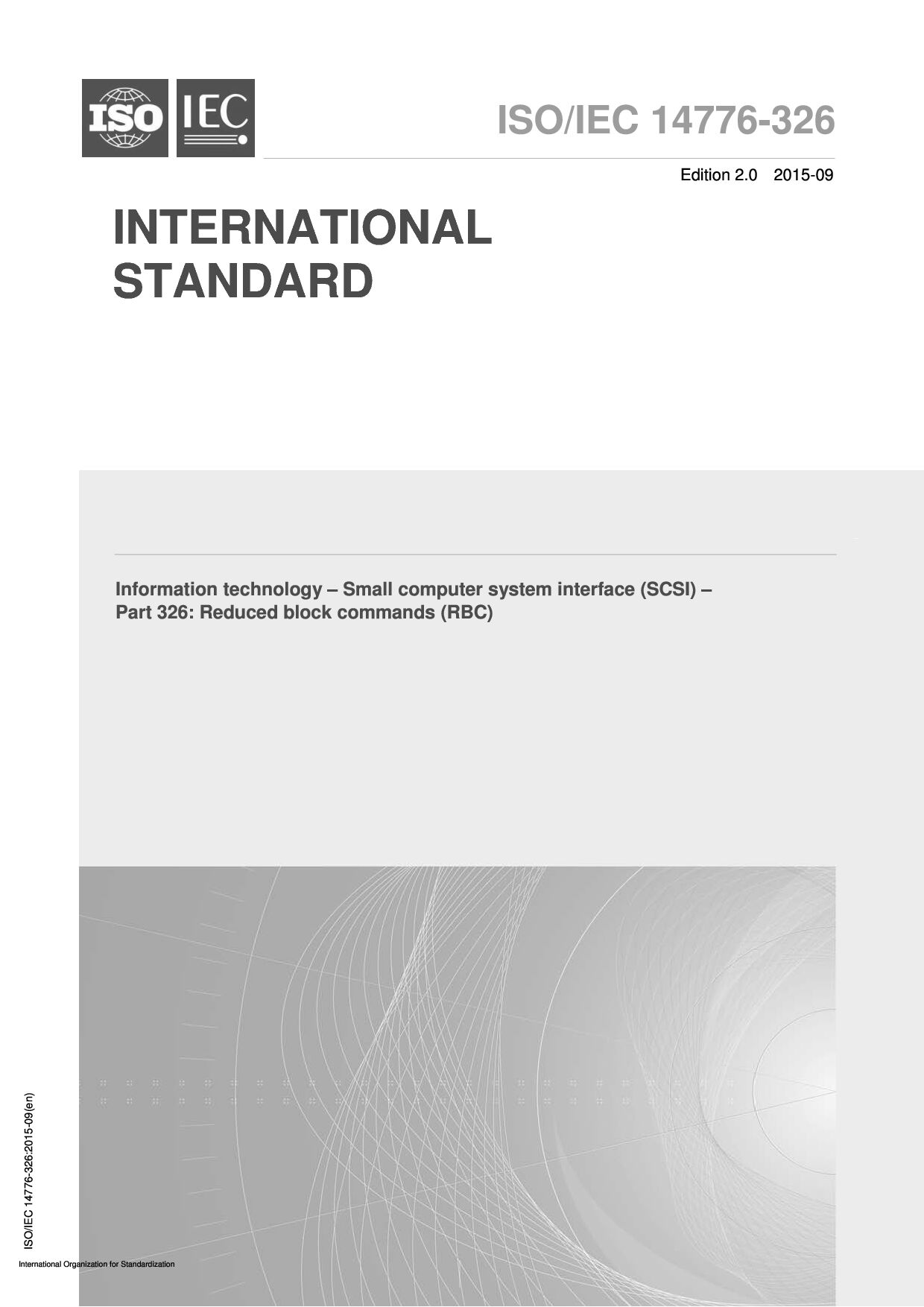 ISO/IEC 14776-326:2015封面图
