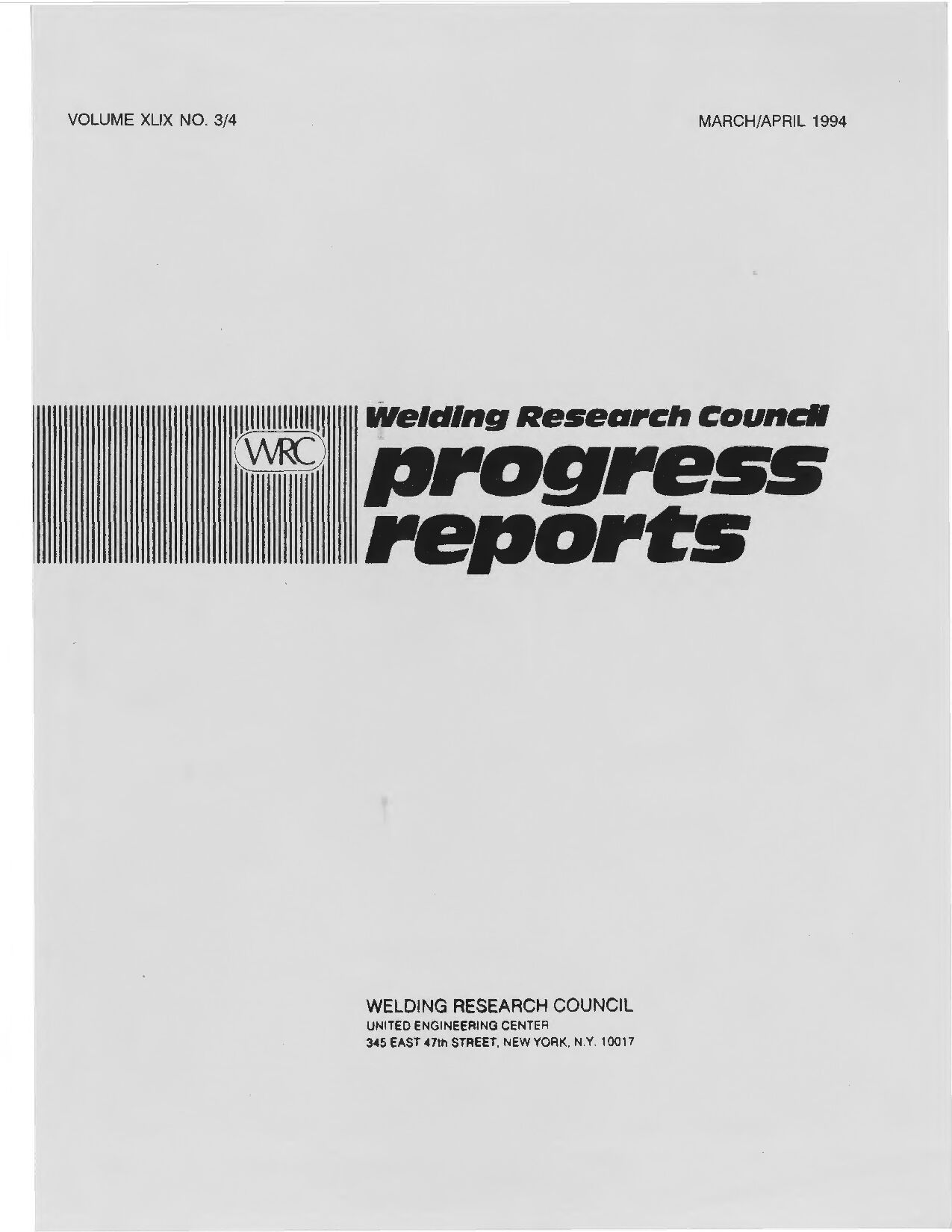 WRC Volume 49 No. 03-04:1994