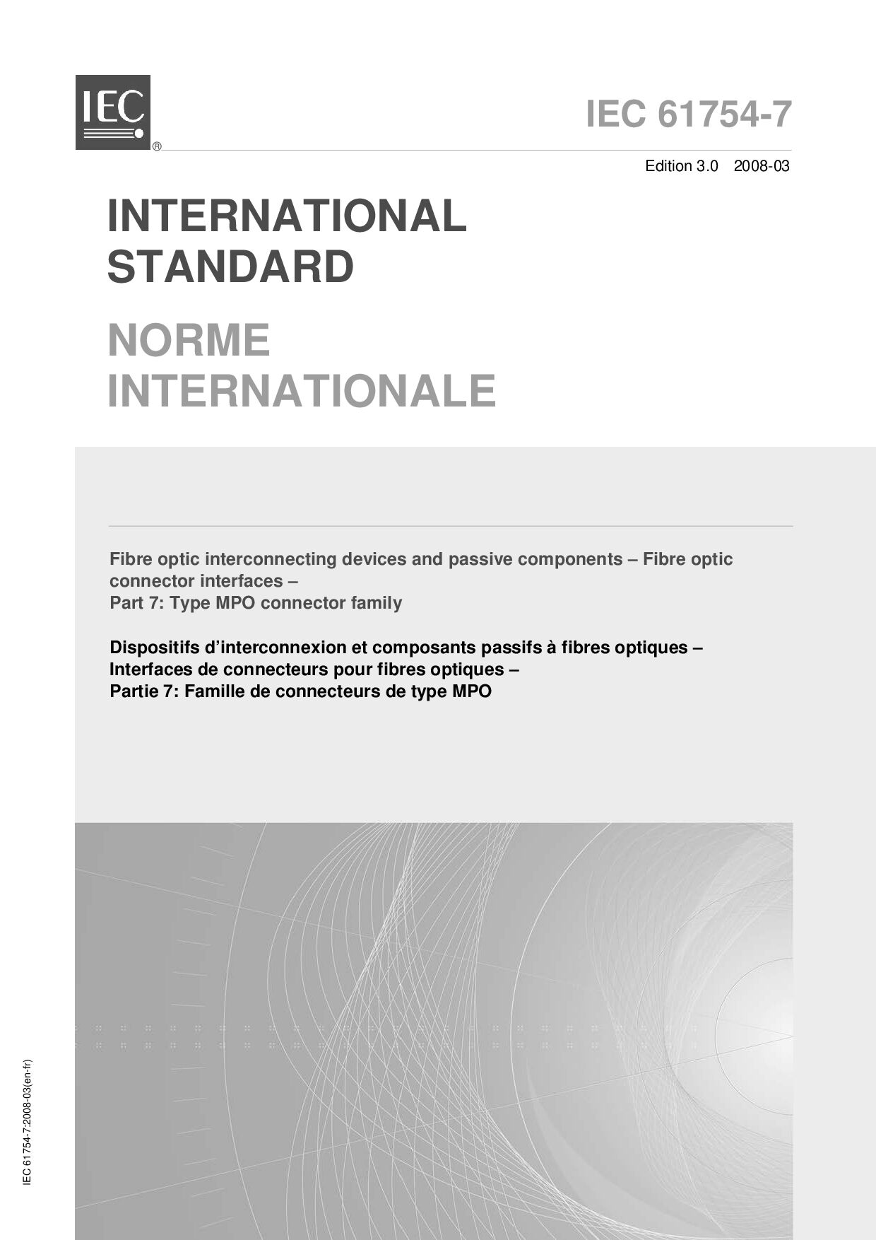 IEC 61754-7:2008封面图