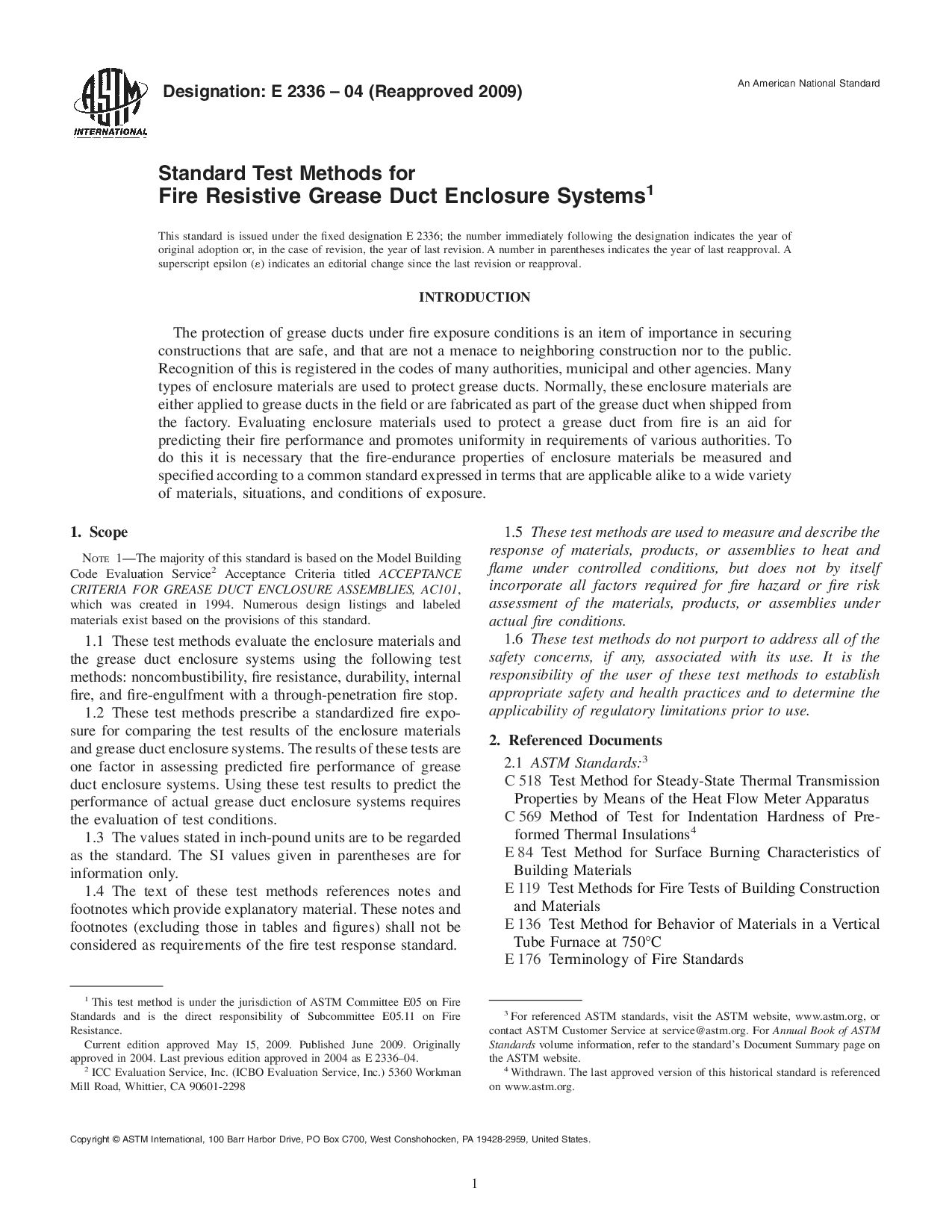 ASTM E2336-04(2009)封面图