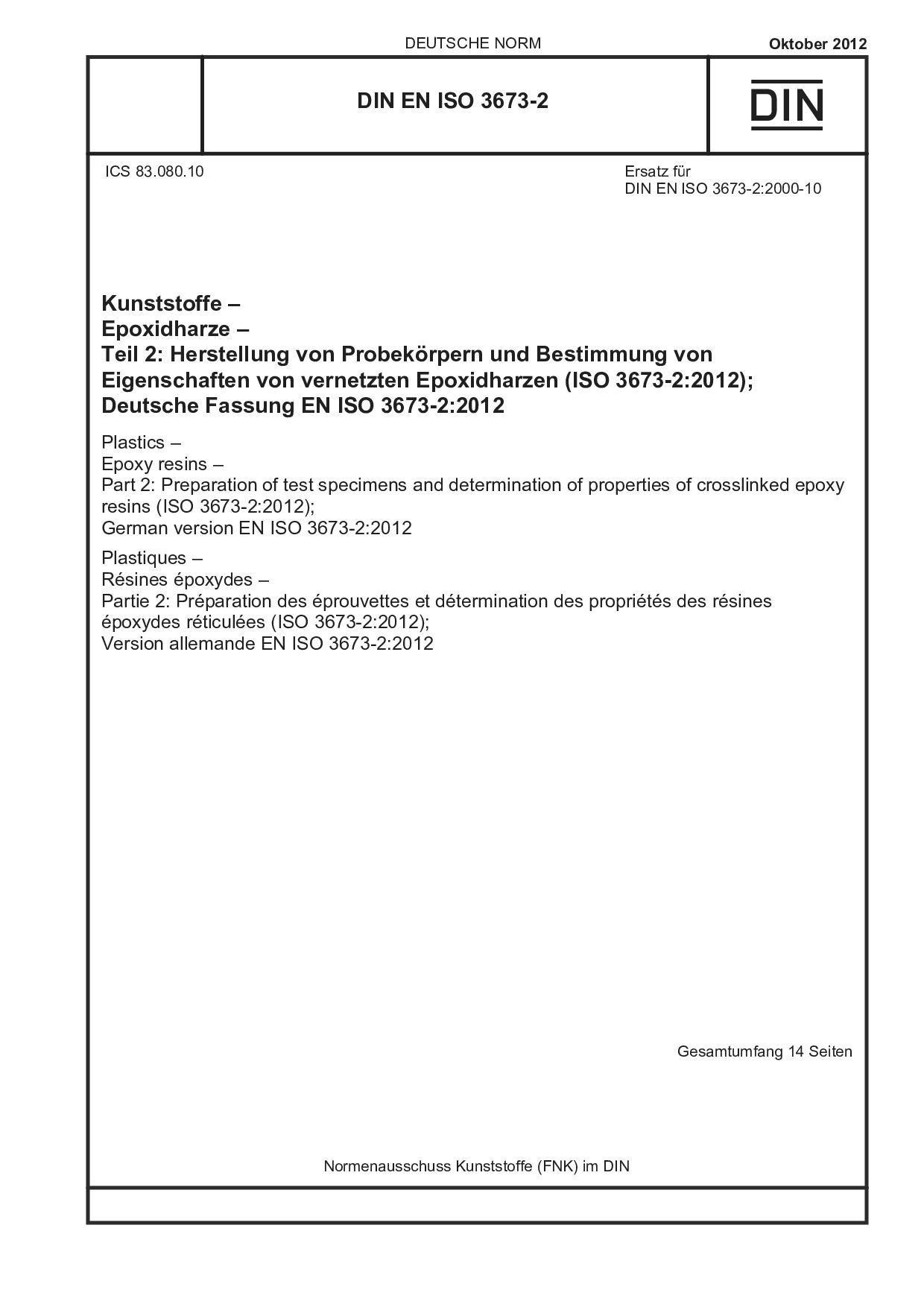 DIN EN ISO 3673-2:2012