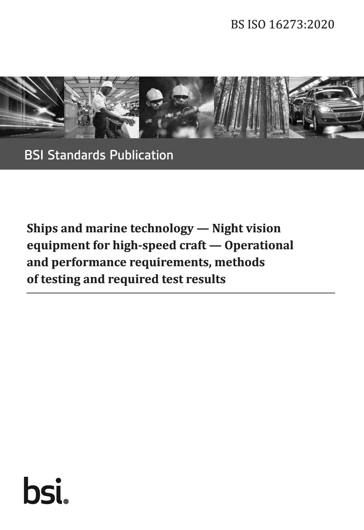 BS ISO 16273:2020封面图