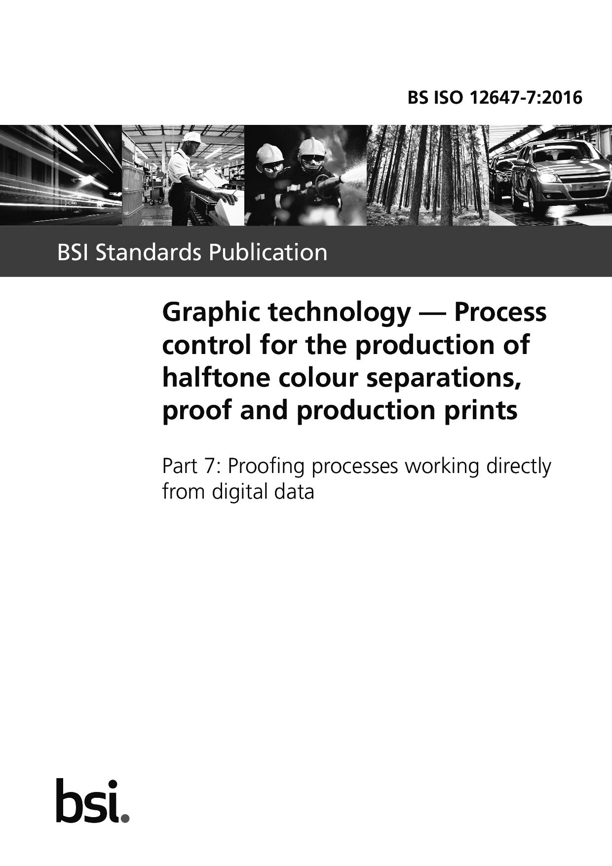 BS ISO 12647-7:2016封面图
