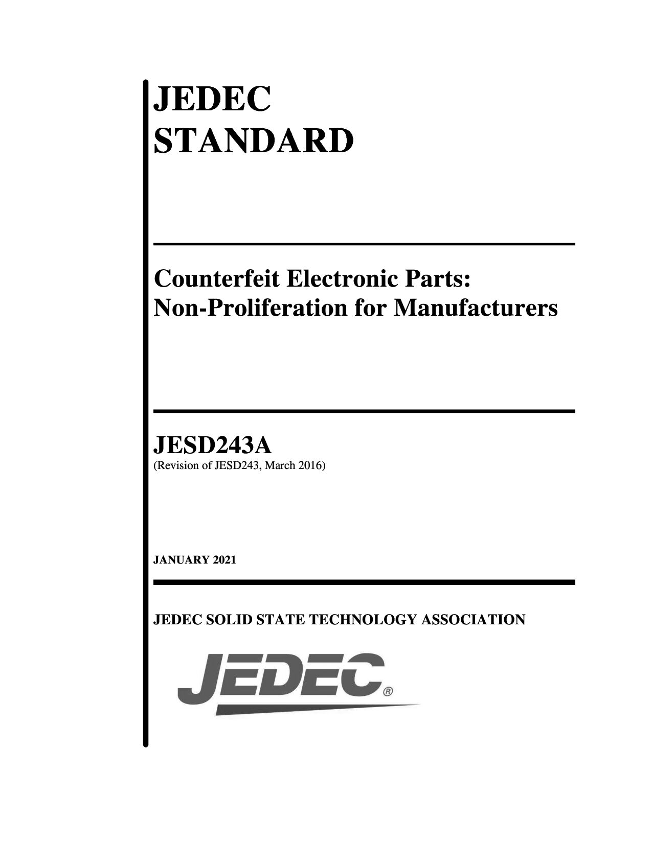 JEDEC JESD243A-2021