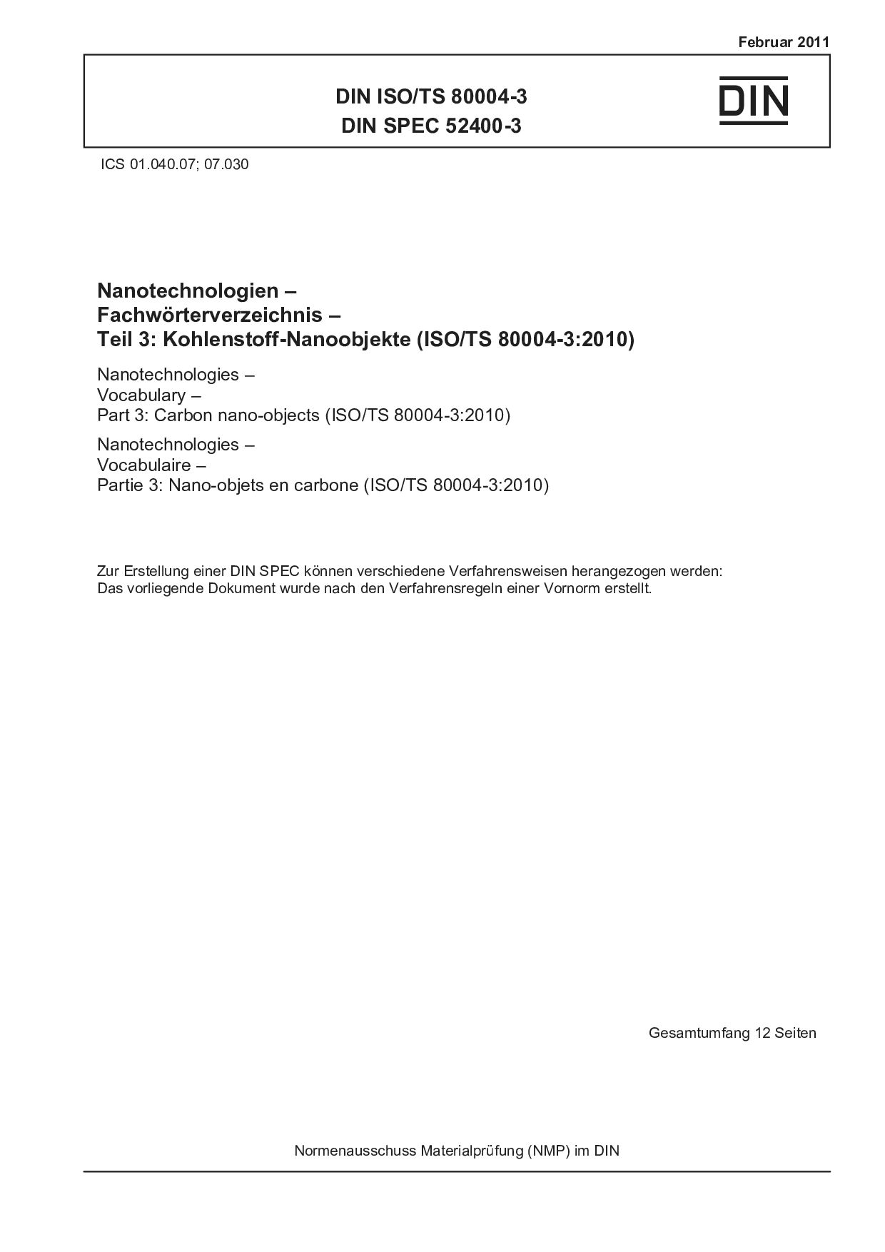 DIN ISO/TS 80004-3:2011封面图