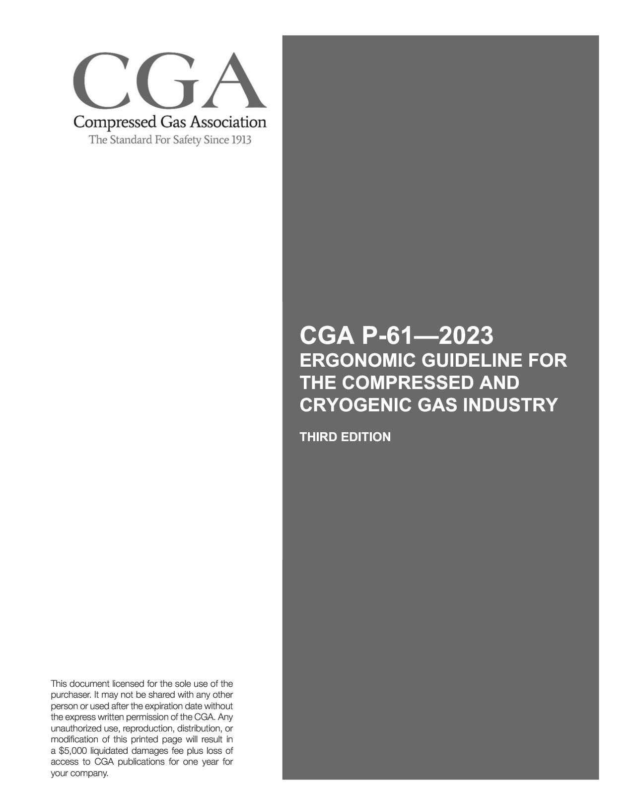 CGA P-61-2023封面图