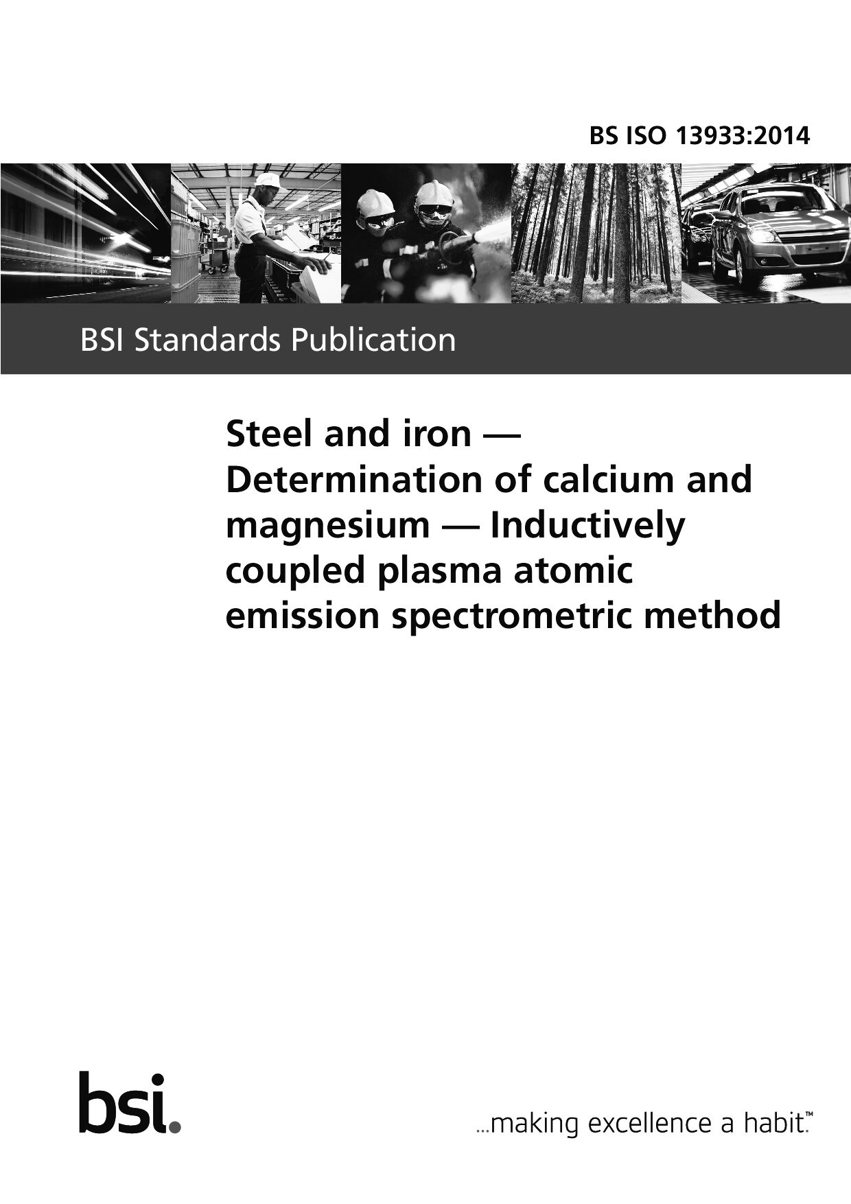 BS ISO 13933:2014封面图