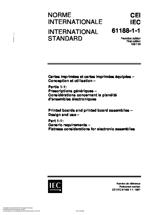 IEC 61188-1-1:1997封面图