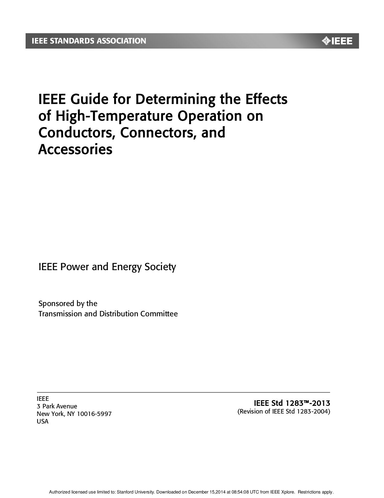 IEEE Std 1283-2013封面图