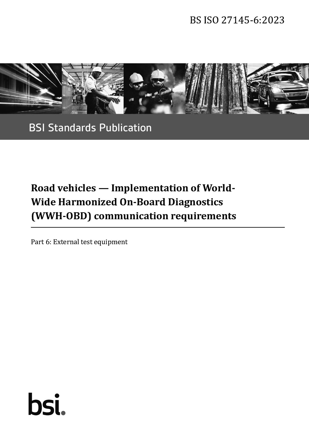 BS ISO 27145-6:2023封面图
