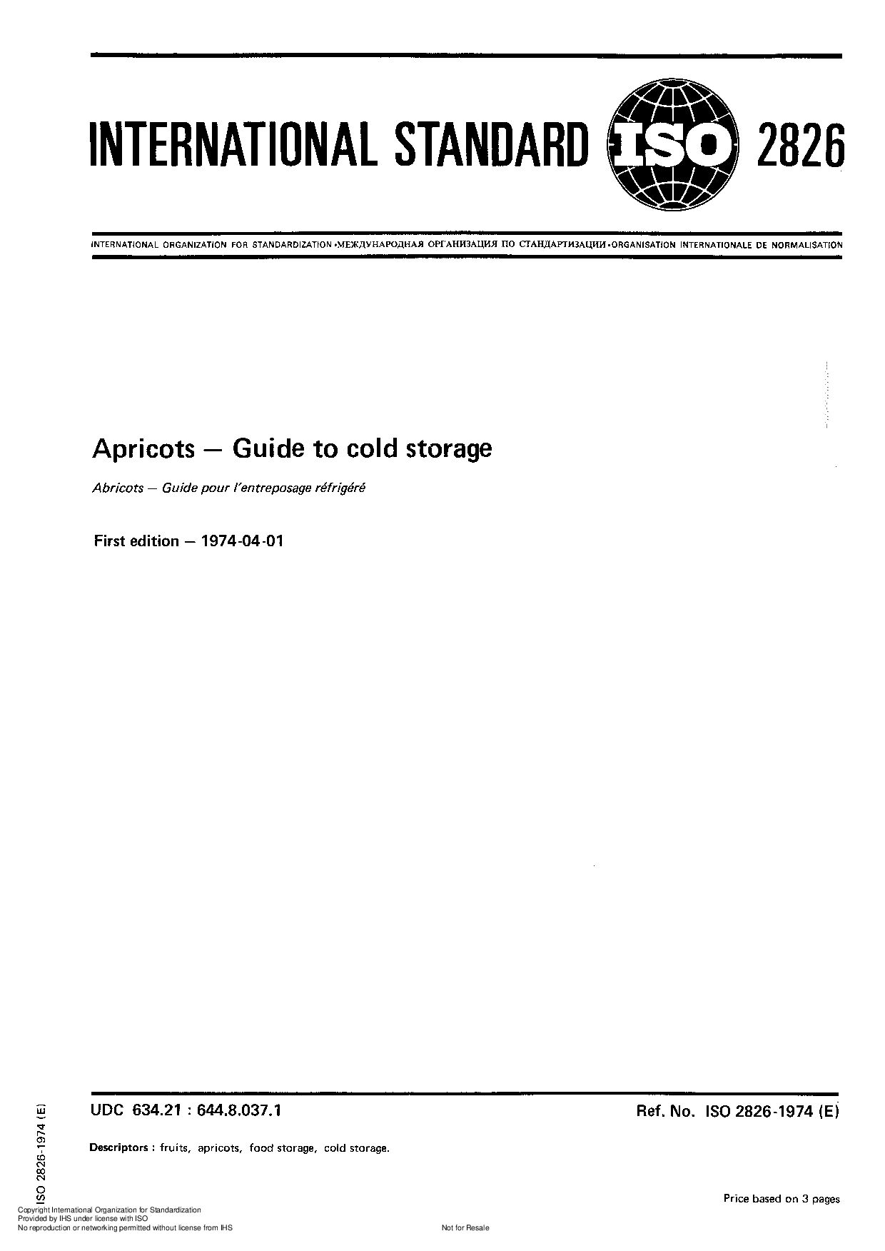 ISO 2826:1974封面图