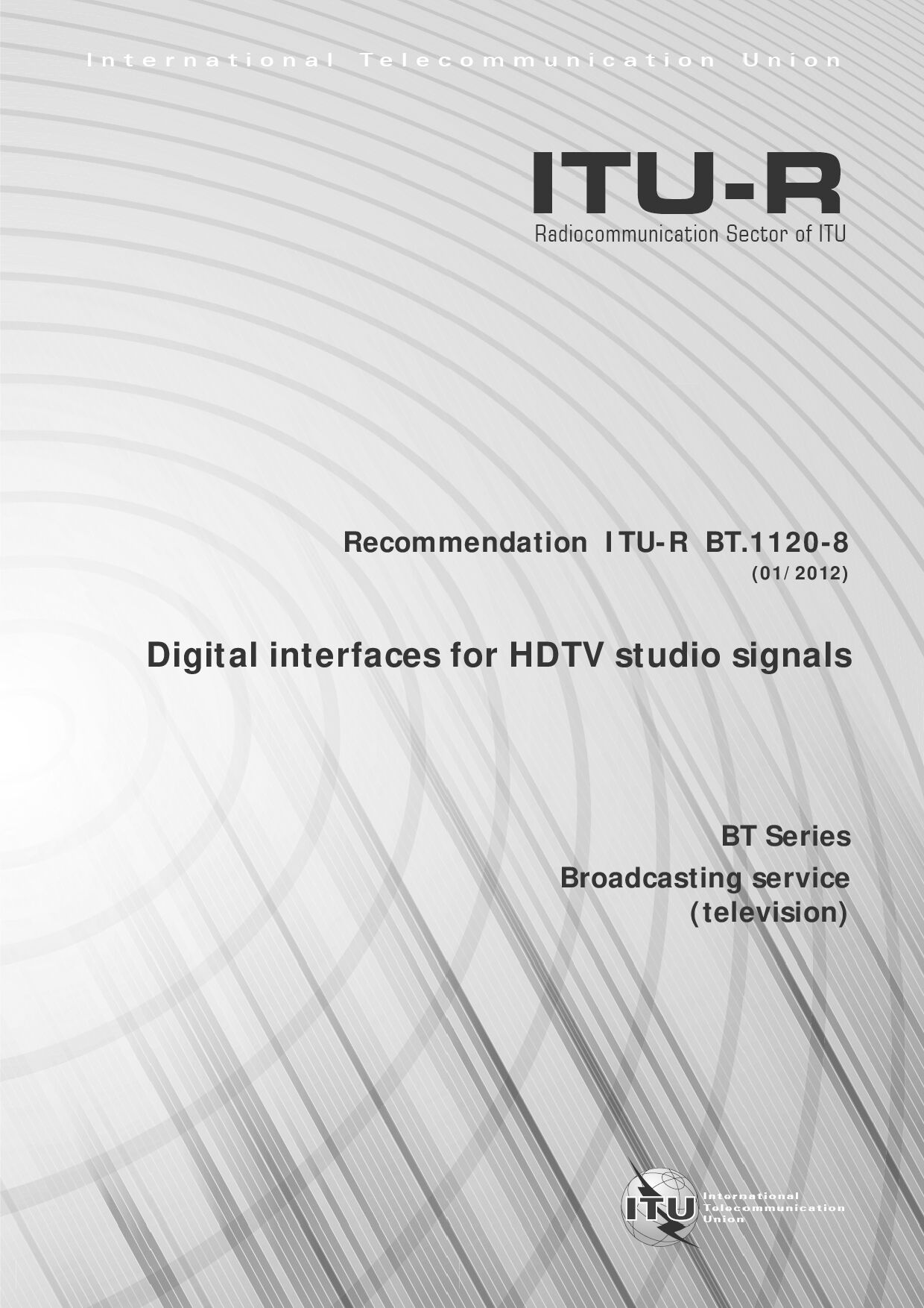 ITU-R BT.1120-8-2012封面图