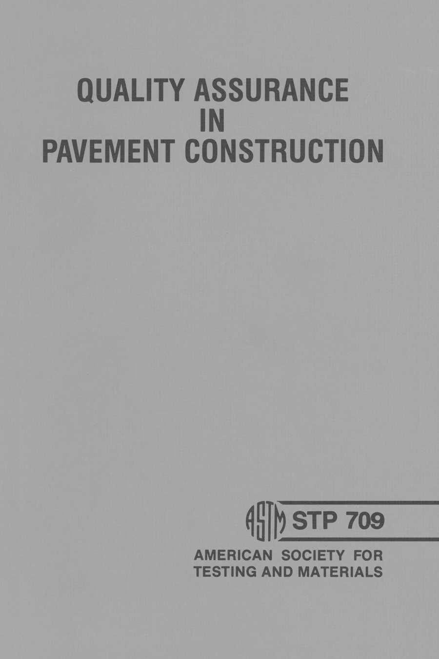 ASTM STP 709-1987封面图