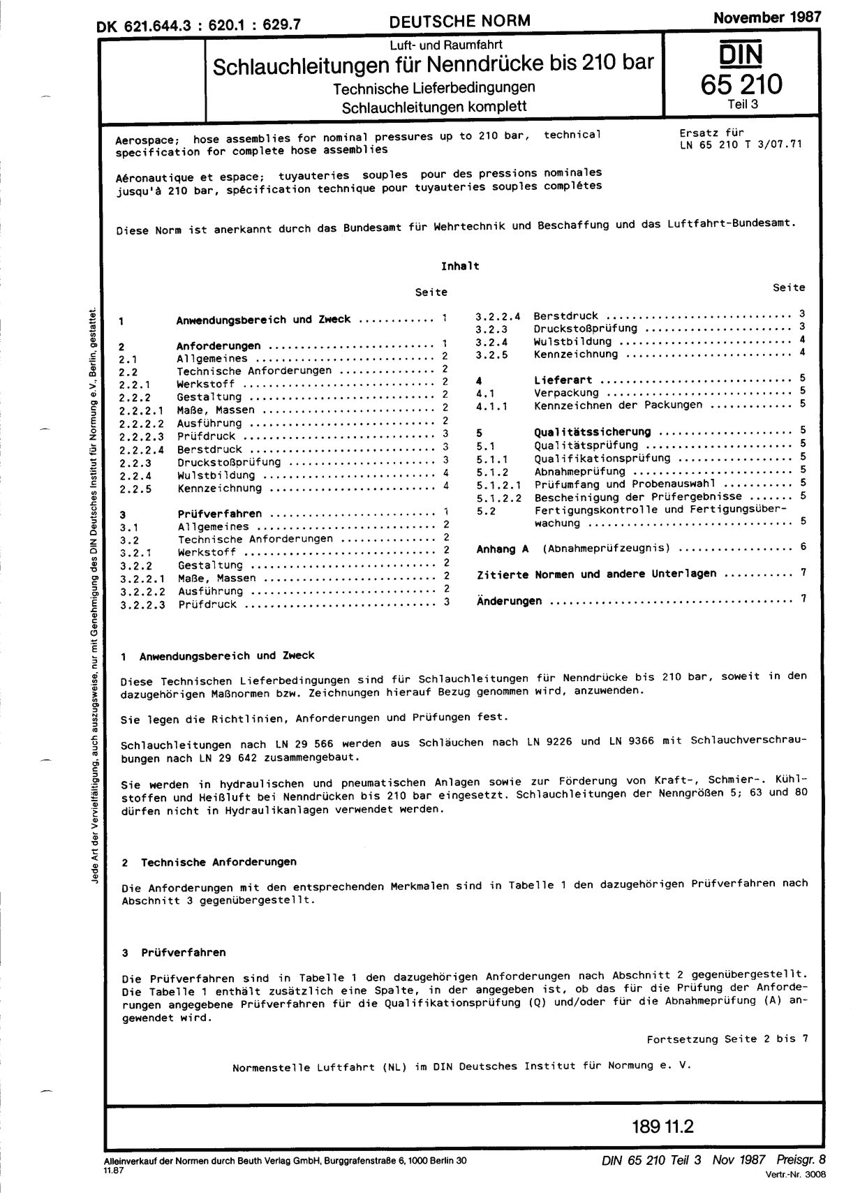 DIN 65210-3:1987封面图