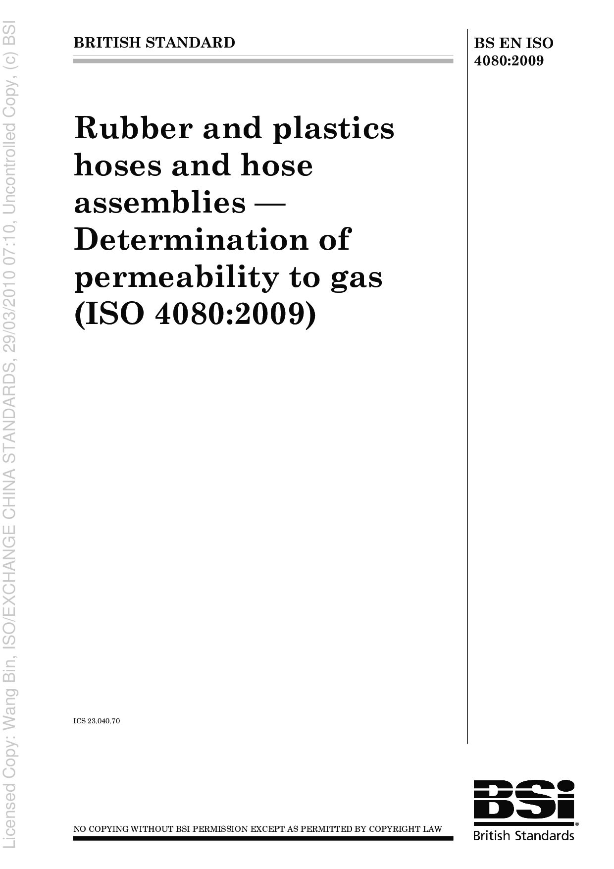 BS EN ISO 4080:2009封面图