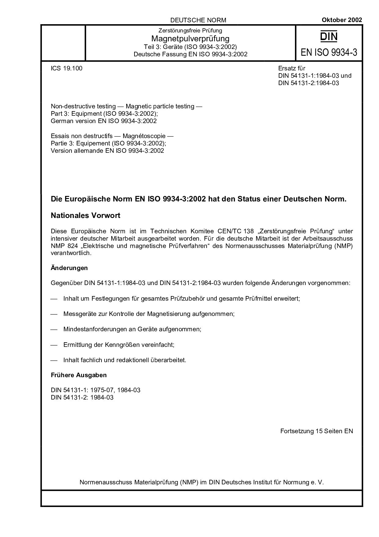 DIN EN ISO 9934-3:2002封面图